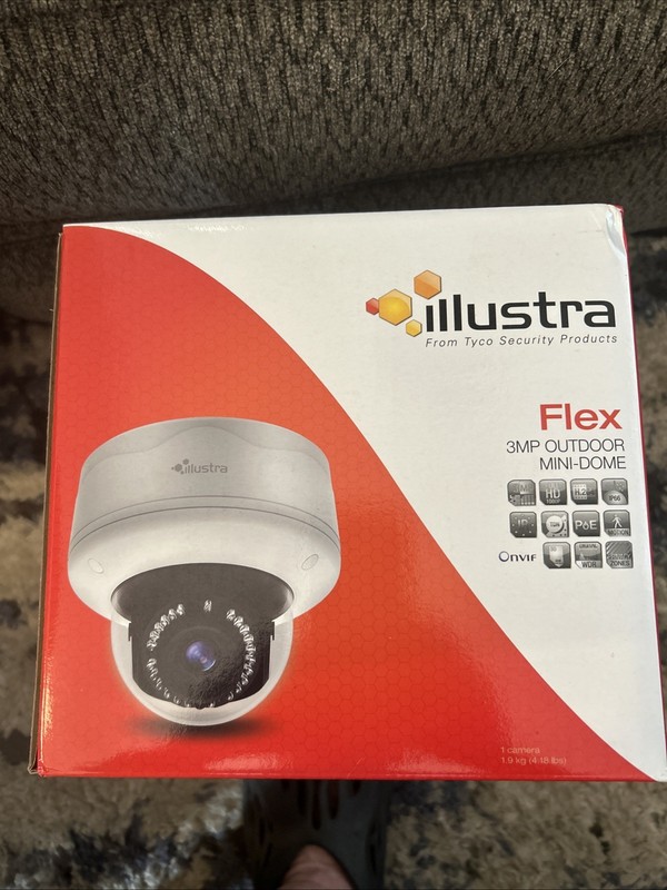 Illustra Flex 3mp Outdoor Mini Varifocal 3-9 mm