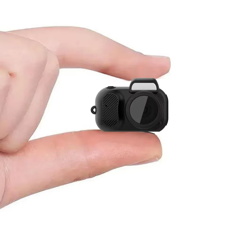Retro Mini Camera with Screen Indoor Home Outdoor 1080P HD Portable Very Small C gallery