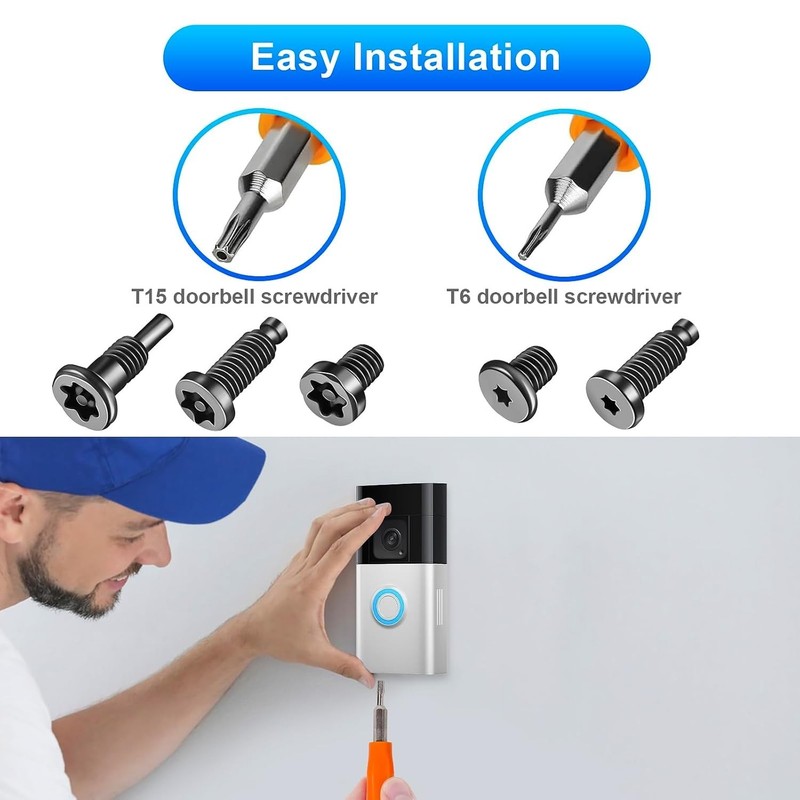 20Pcs Doorbell Screws for Ring Replacement, Video Doorbell... gallery