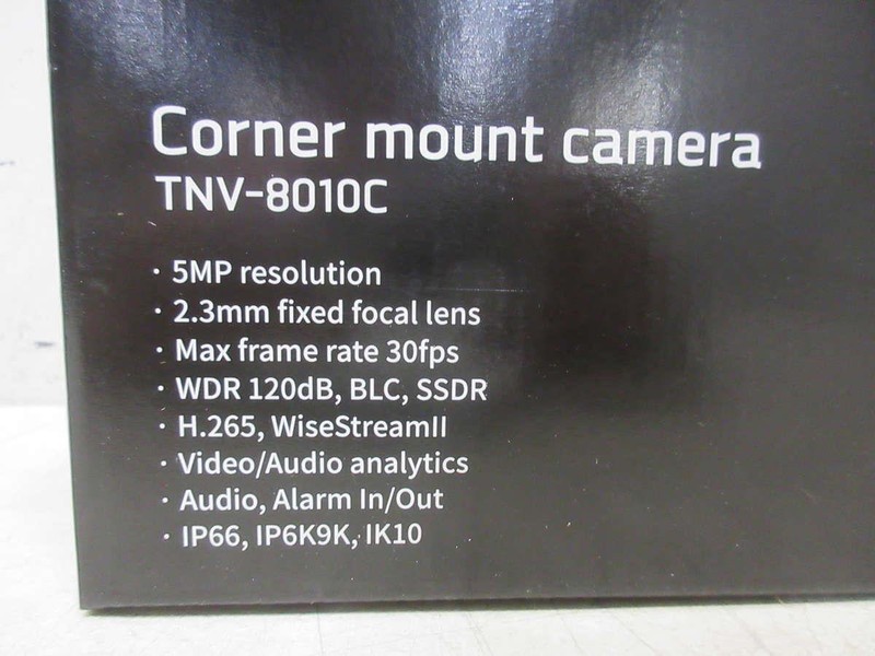 Hanwha Techwin TNV-8010C 5MP Corner-Mount Security Camera gallery