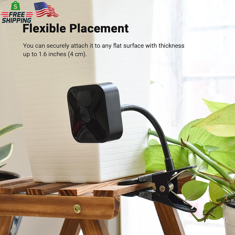 Holicfun Clip Mount for Ring, Blink, Eufy, Google Nest, Wyze, and Arlo Indoor Ou gallery