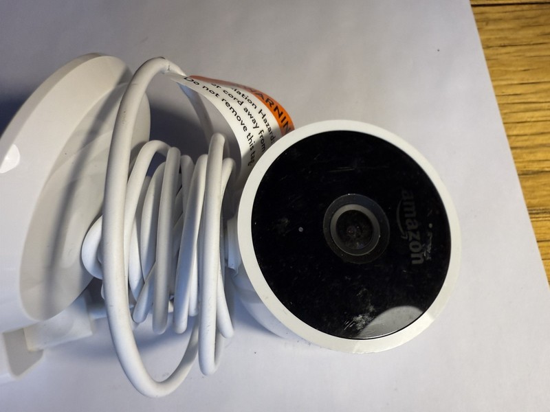 (B) Amazon PB04JL Cloud Cam Indoor Security Camera gallery