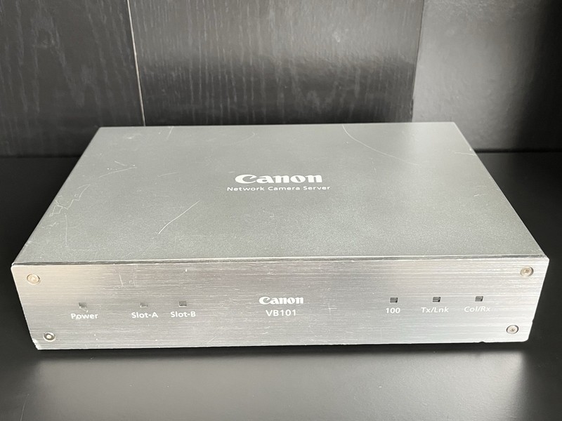 Canon VB101 Network Camera Server Security Surveillance Unit Vintage POWERS ON gallery
