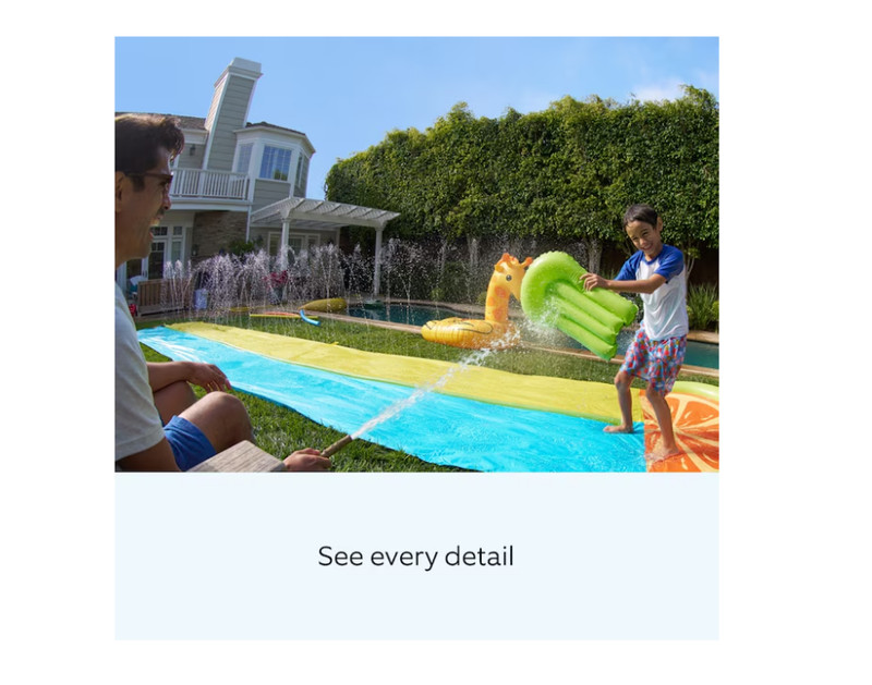[ BIG SALE ] Ring Outdoor Cam Plus 2K Camera White gallery