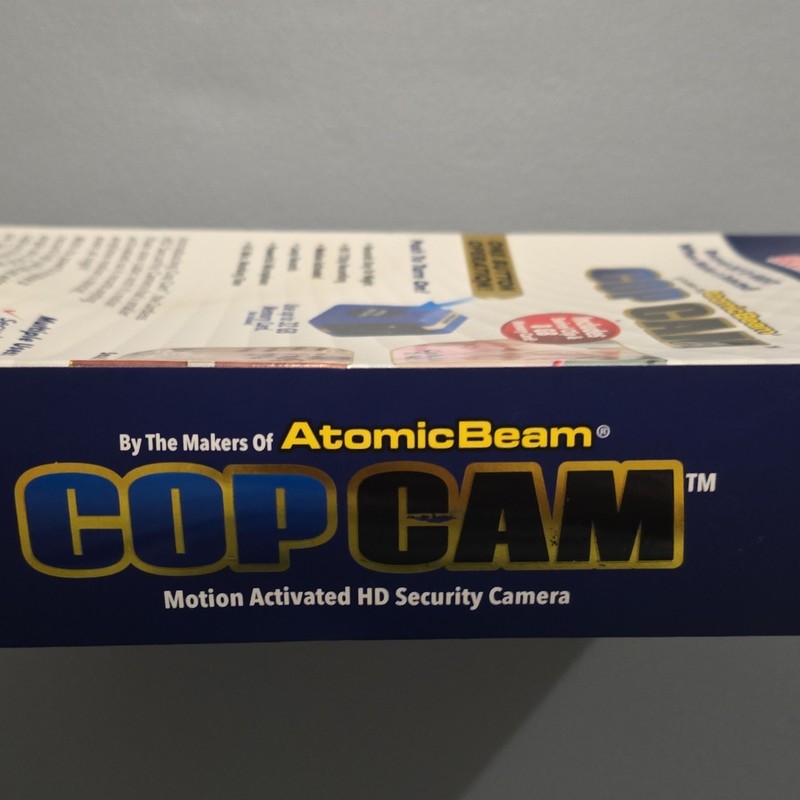 Atomic Beam Cop Cam Motion Activated Night Vision Cube Camera 720p 8GB Blue/Bla… gallery