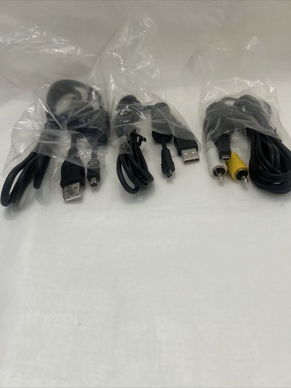 Miscellaneous Camera Cords. Bundle Of 3 Cords.