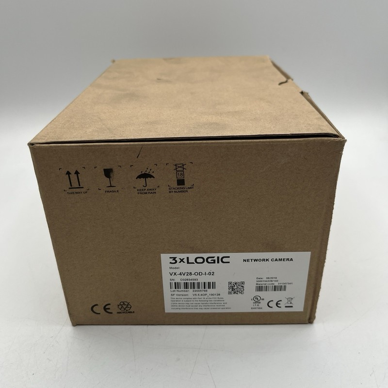 NEW IN BOX!! 3xLogic High Definition Network Dome Camera - VX-4V28-OD-I-02 gallery