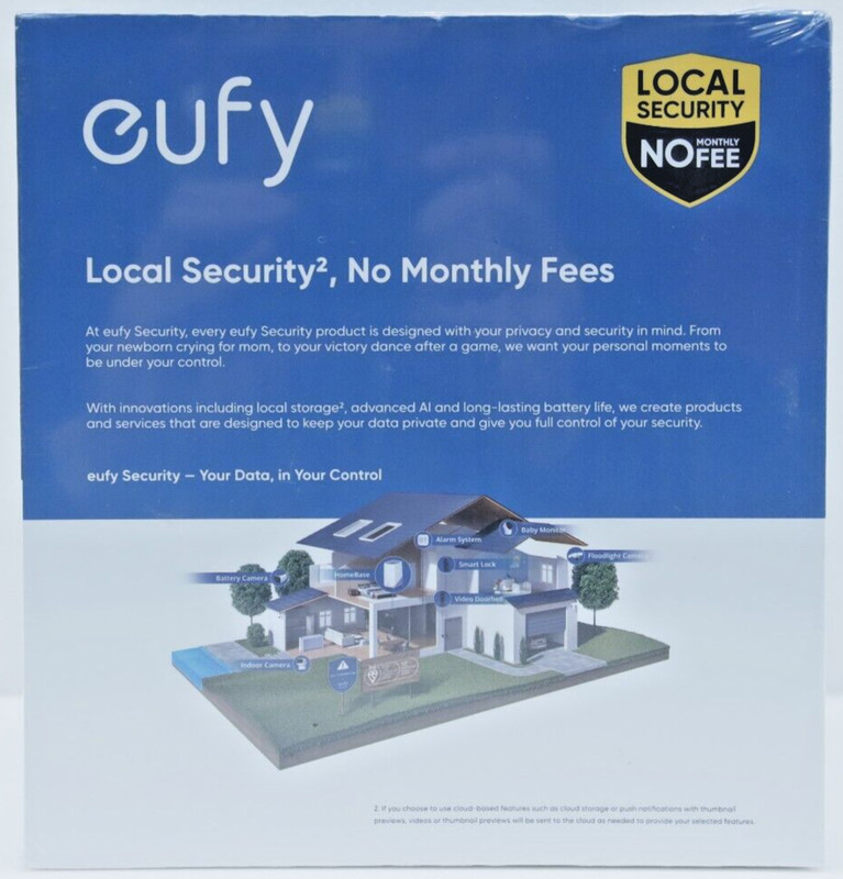 Eufy S330 EufyCam 3 4K Wireless Outdoor 3-Cam Kit Solar Panel T88721W1 Brand New gallery