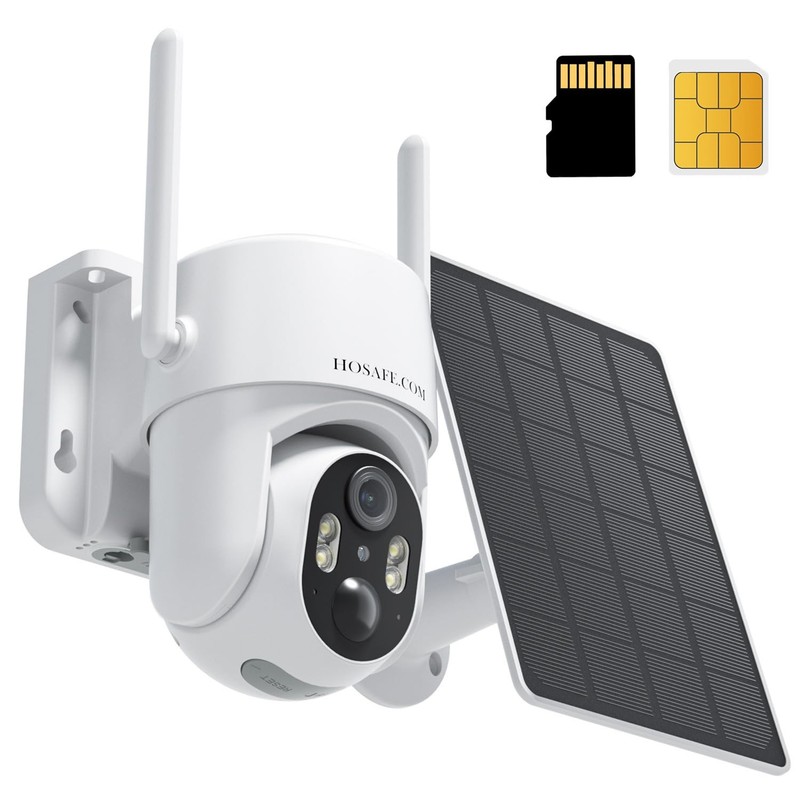 No WIFI Security Camera, No Internet Needed, 4G LTE Cellular Security Camera