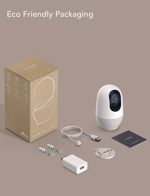 Baby Monitor, Wifi Pet Camera Indoor, 360-Degree IP Camera, 1080P Home Security gallery