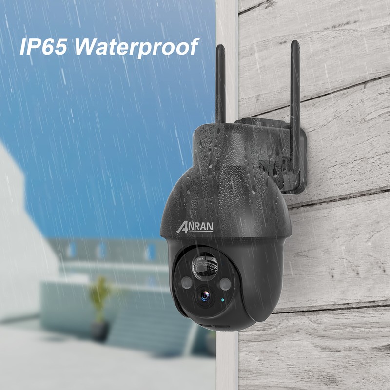 ANRAN Outdoor Solar Wireless 5MP Security Camera Wifi 2 Way Audio Battery IP66 gallery