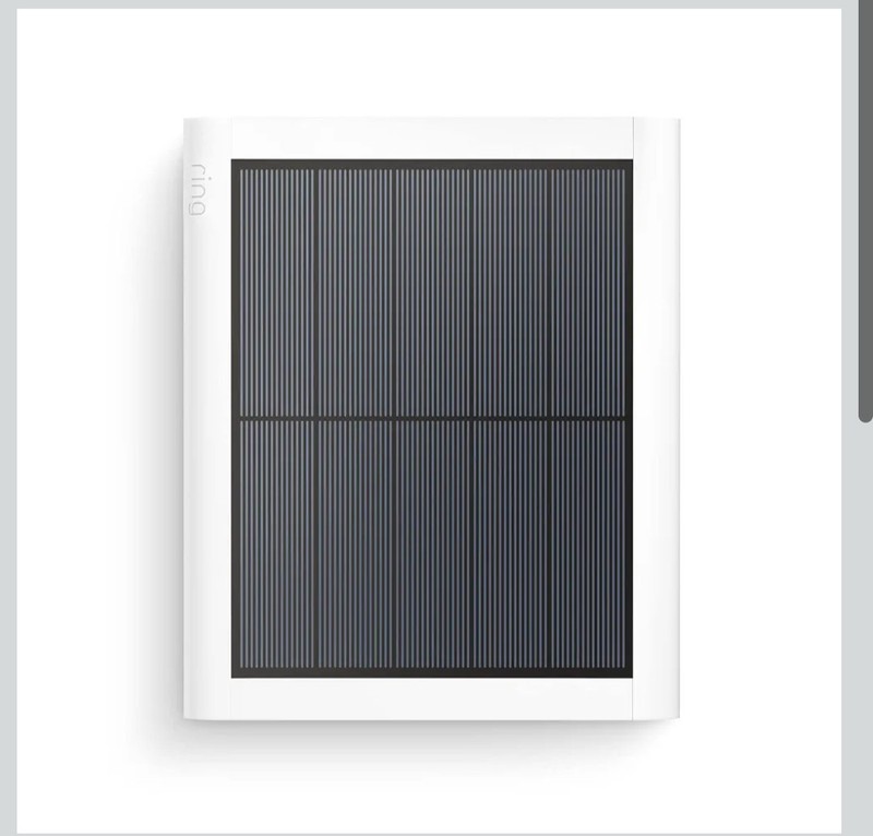 Ring Solar Panel 2nd Generation, 4W for Outdoor Cam Plus, Outdoor Cam Stick... gallery