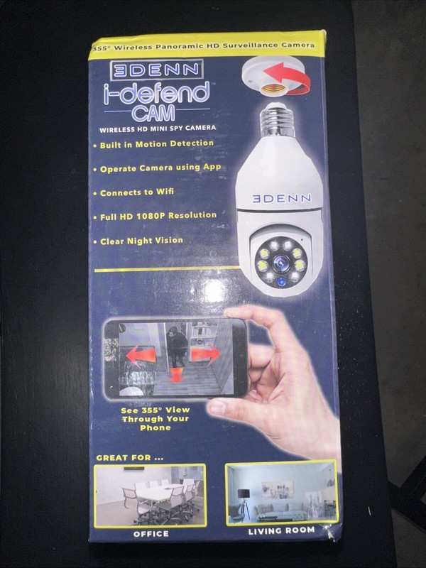 Edenn I-Defend Security Camera 1080P & Smart Night Vision WiFi 1080P HD gallery
