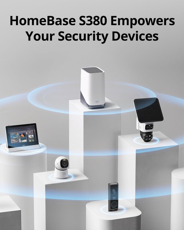 Eufy Security Homebase S380 (Homebase 3),Eufy Edge Security Center, Local Expand gallery