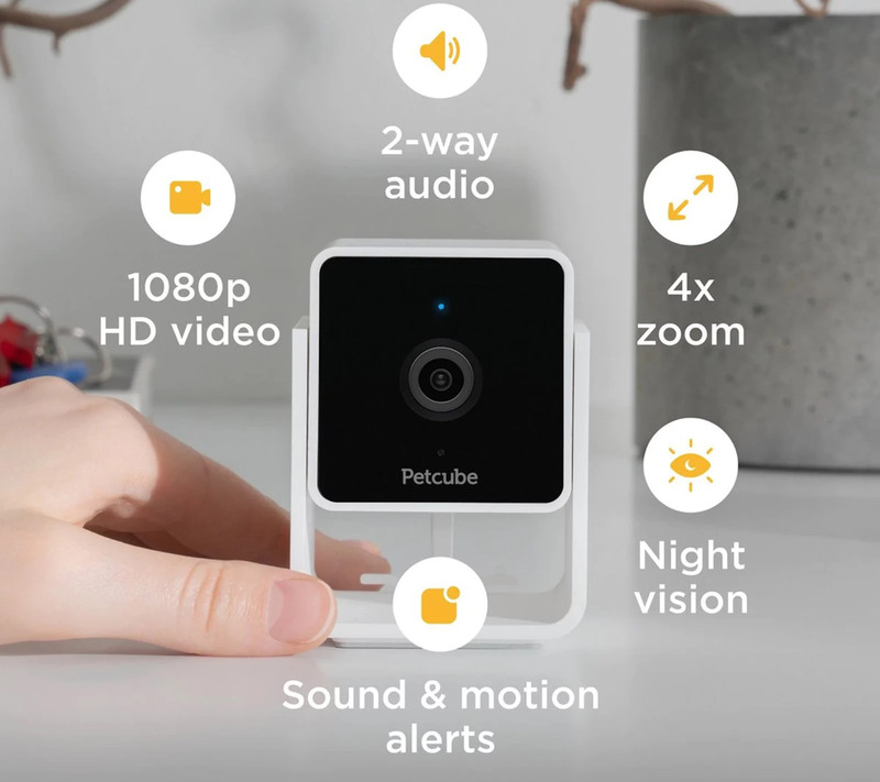 Petcube Cam 1080p HD Wi-Fi Smart Pet Camera gallery