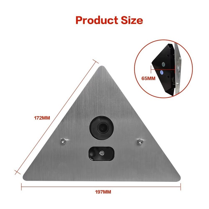 H.264 H.265 On-vif 8.0MP 5.0MP 2MP IR Night Vision Corner Elevator Camera Audio gallery