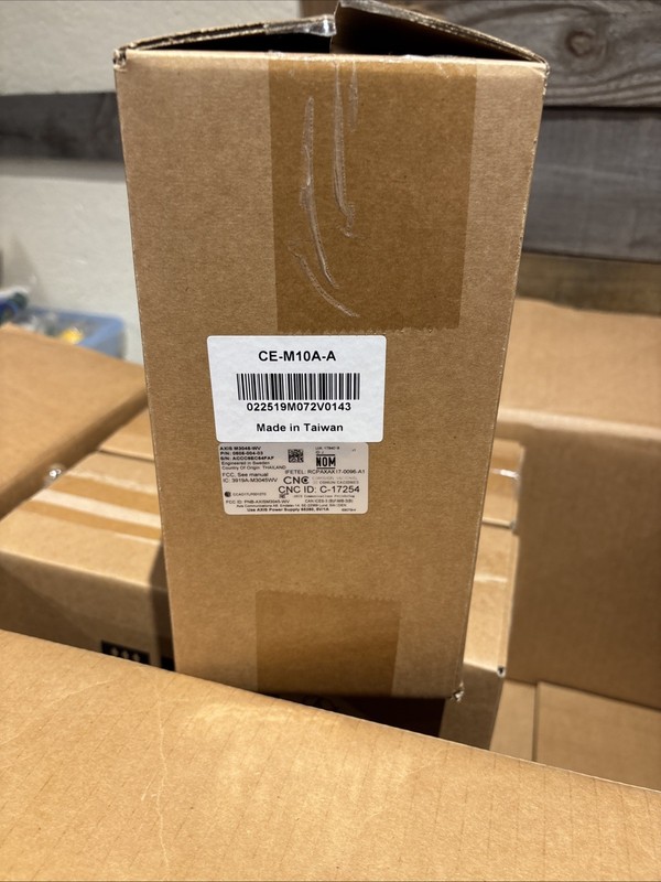 Clinton Electronics CE-M10A-A / IP Public View Monitor with AXIS Camera - PVM
