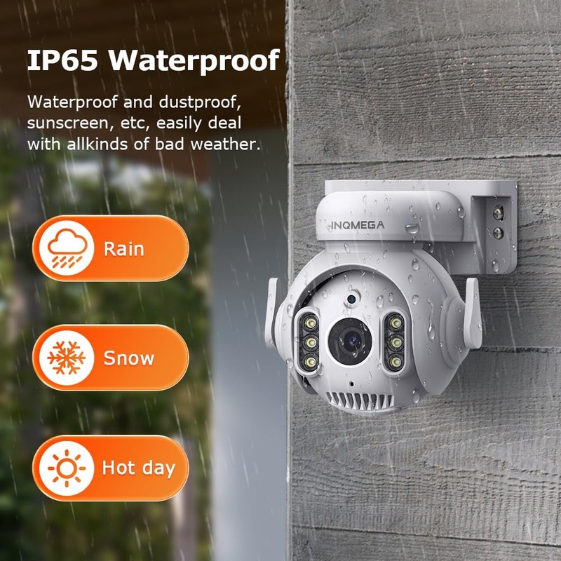 5MP TUYA Smart Camera,Security Home Surveillance Camera with 2.4G WiFi,2-Way ... gallery