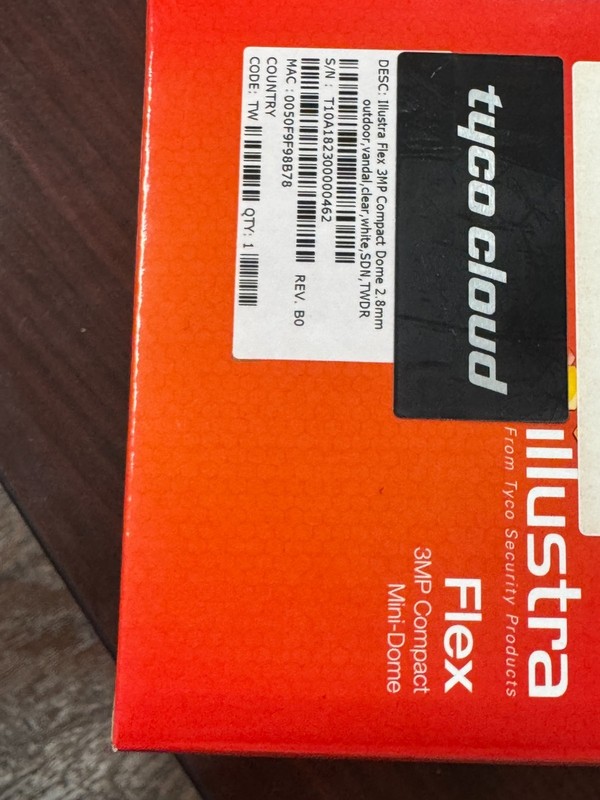 Illustra Flex IFS03-CFO-CWST 3MP Outdoor IP Mini Dome Security Camera – PoE gallery