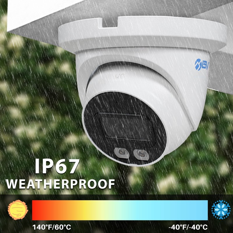 BV Tech 8MP Smart Dual Light HDCVI Fixed-Focal Eyeball Camera gallery