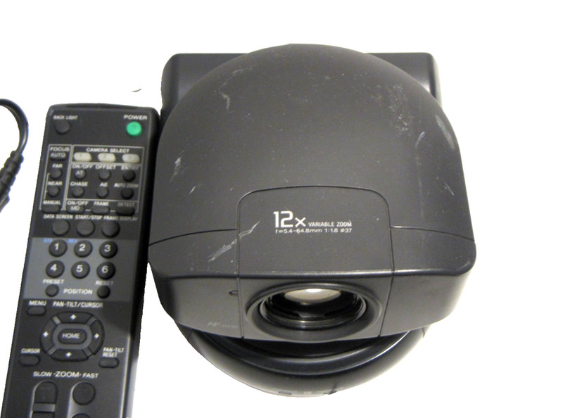 Sony PTZ EVI-D30 Color Security Conference Video Camera w/ Remote 12x Zoom (1) gallery