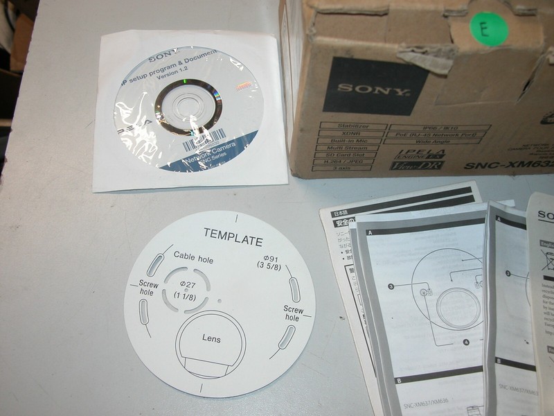 Sony SNC-XM632 Network Camera gallery