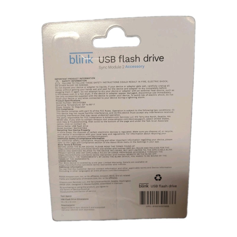 Blink Usb Flash Drive For Local Video Storage With Blink Sync Module 2 gallery
