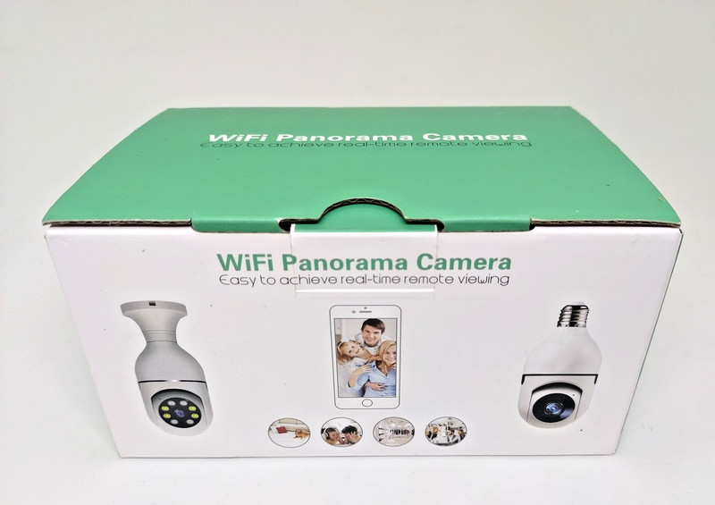 HD Smart Camera, WiFi Panorama Camera, 360° View