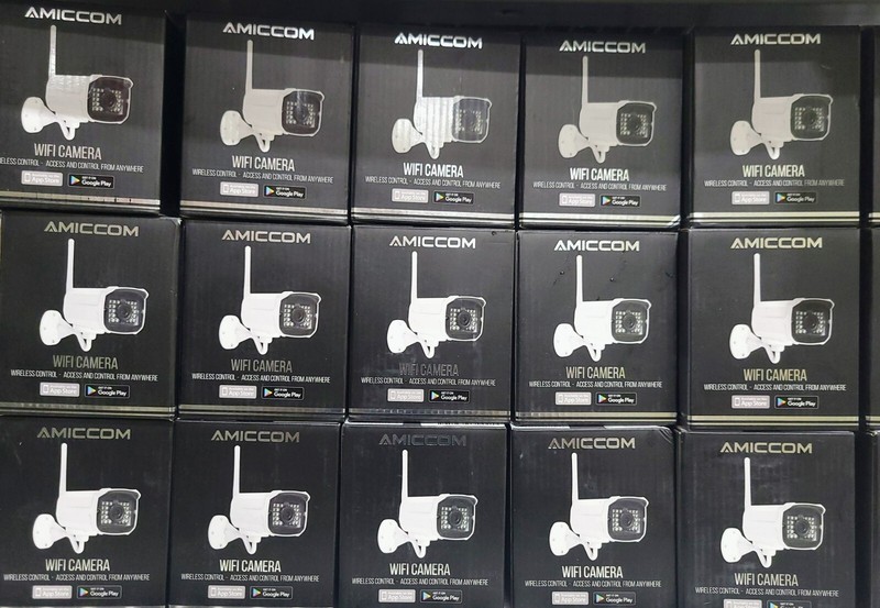 Amiccom Outdoor Security Camera, 1080p IP Cam 2.4G IP66 Waterproof Night Vision gallery
