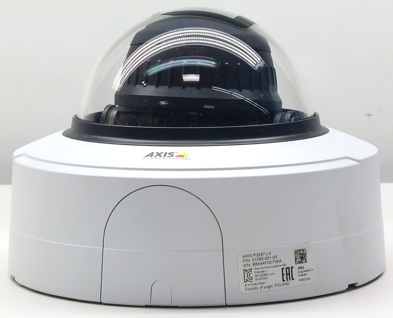 AXIS P3247-LV 5MP Network Dome Security Camera gallery