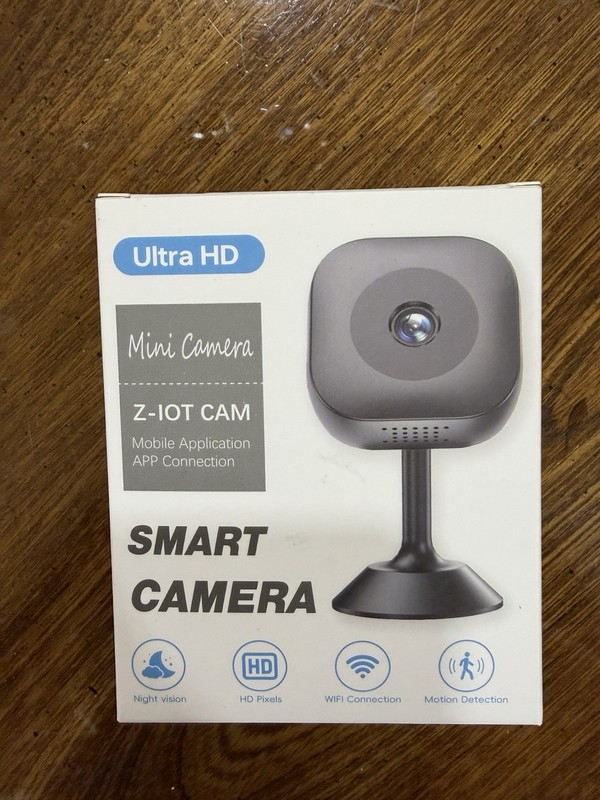Camera mini smart camera app connection new in box