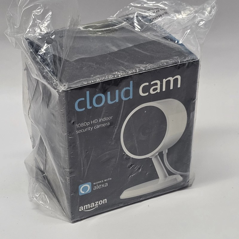 Amazon Original Cloud Cam 1080p Indoor Security Camera White -- BRAND NEW Sealed gallery