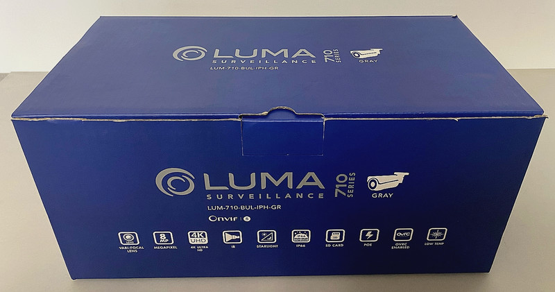 Luma 710 Series LUM-710-BUL-IPH-GR Surveillance Camera gallery