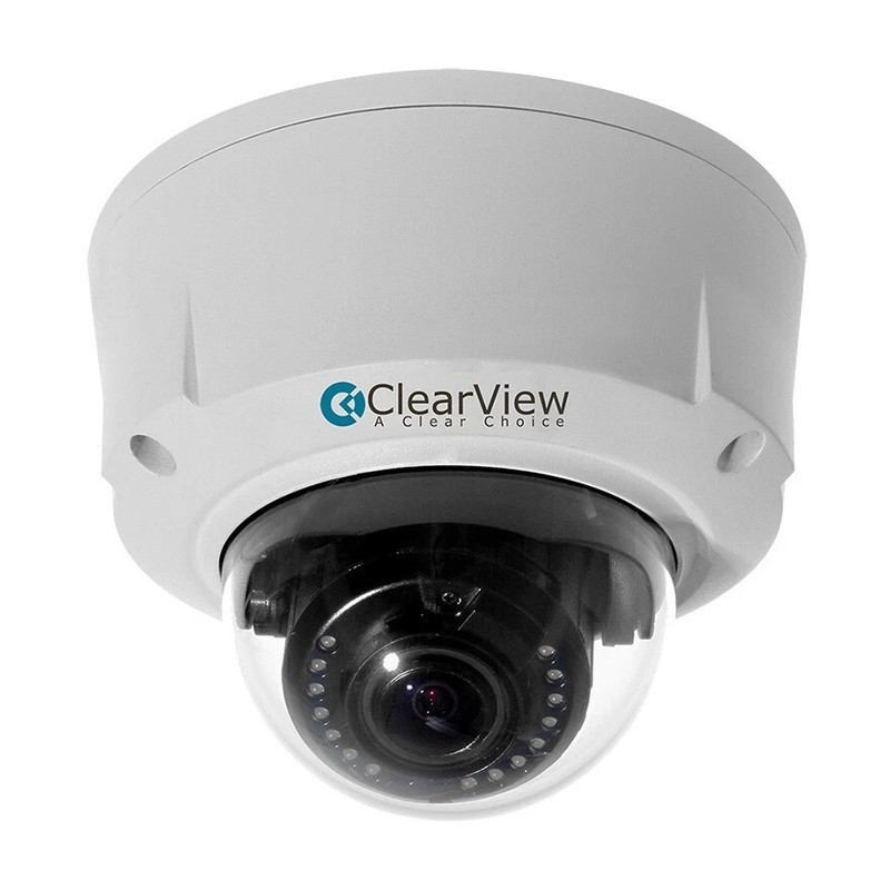 ClearView 600TVL Dome Camera TD-81, 30IR 3.6mm Indoor/Outdoor White Open Box