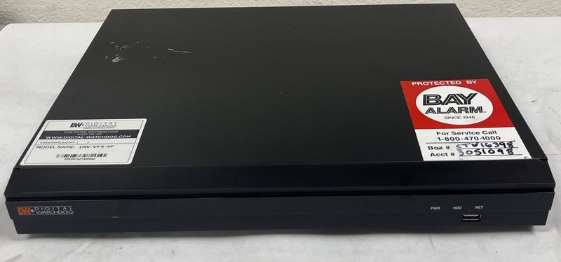 Digital Watchdog DW-VP9-4P 6TB Surveillance System. No Adapter. FACTORY RESETED