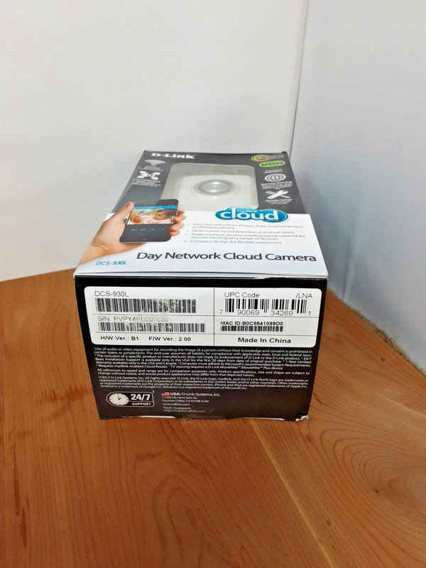 D Link DCS-930L Network Camera Wi-Fi Home Security Viewing App Wireless/ NEW gallery