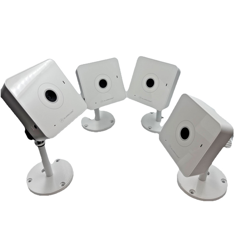 Lot of 4 – Alarm.com IP VIDEO CAMERA ADC-V520 Indoor Wireless Fixed IP Camera