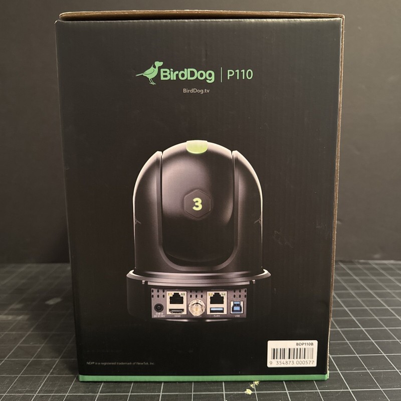 BirdDog Eyes P110 1080p Full NDI PTZ Camera (Black) BDP110B gallery
