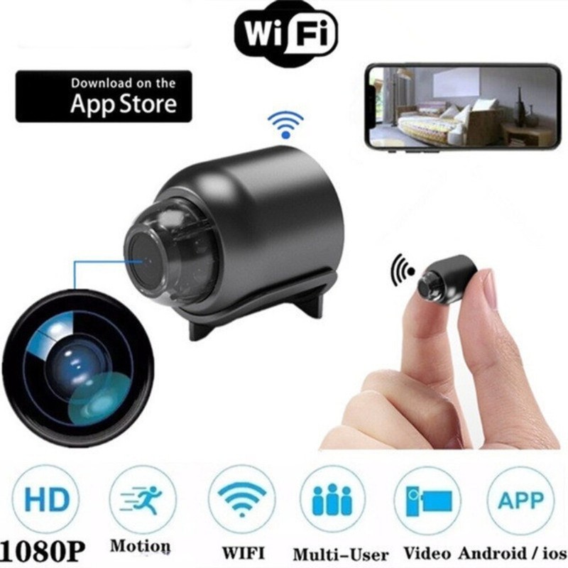 Mini Camara Oculta Espia De Seguridad WiFi 1080P HD Camaras Con Audio y Video gallery