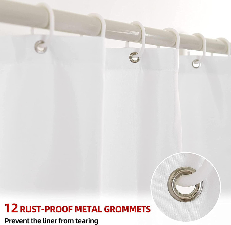 Ombre Dark Purple Shower Curtain Sets for Bathroom Accessories Fabric Polyester gallery