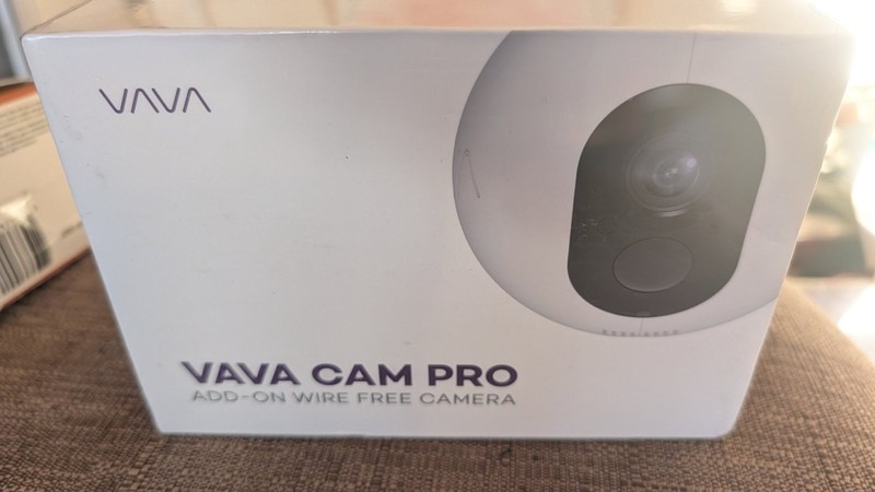 VAVA Cam Pro Add-On Wire Free Security Smart Camera White VA-HS007