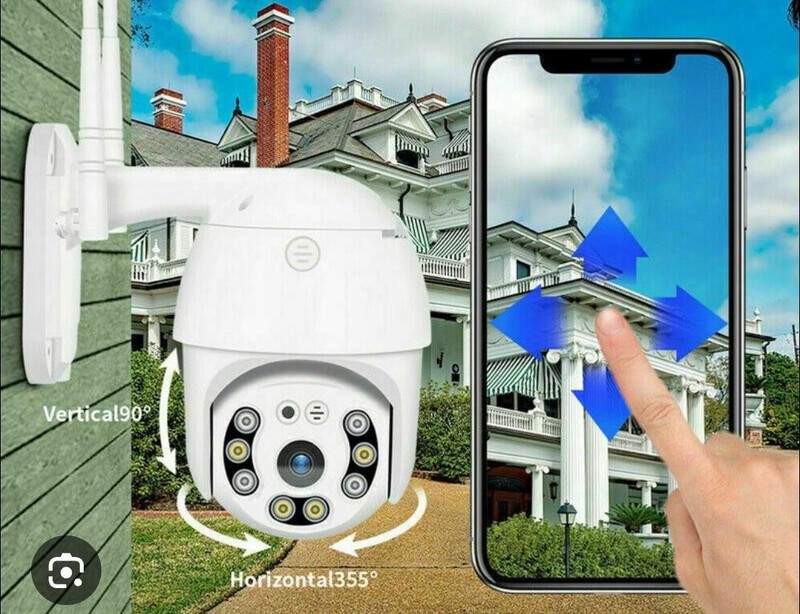 1080p IP Rotating Outdoor WIFI 360 Degree Camera – TechPrice Store