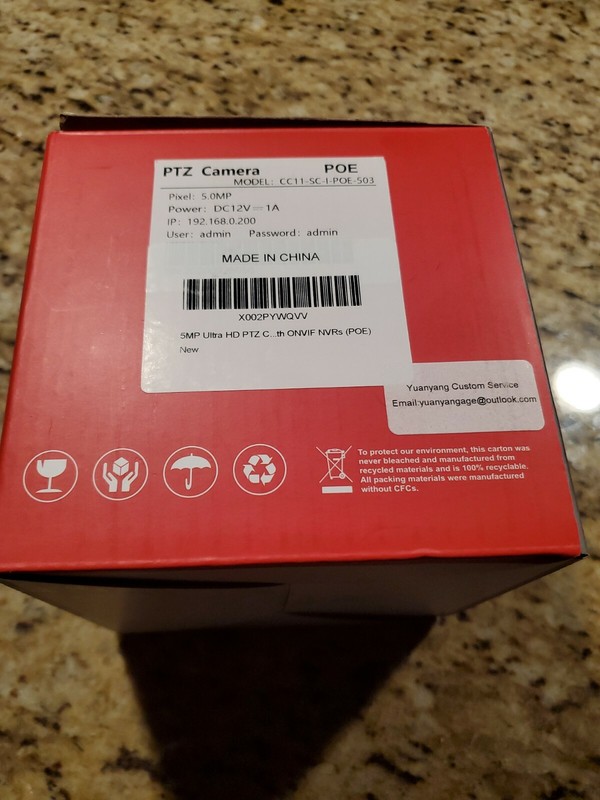 PTZ Camera POE 5.0 MP Cc11-sc-i-poe-503 gallery