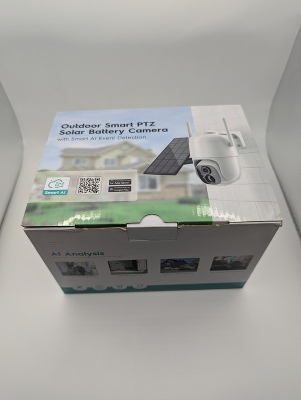 WIFI CCTV Outdoor Security Camera Wireless Solar Battery Powered PTZ View 360°