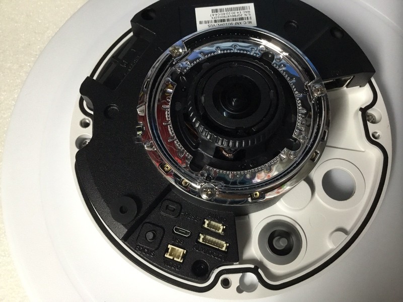 Hanwha Wisenet XNF-9010RV 12MP Fisheye Network Camera W/1.08mm fixed lens TESTED gallery