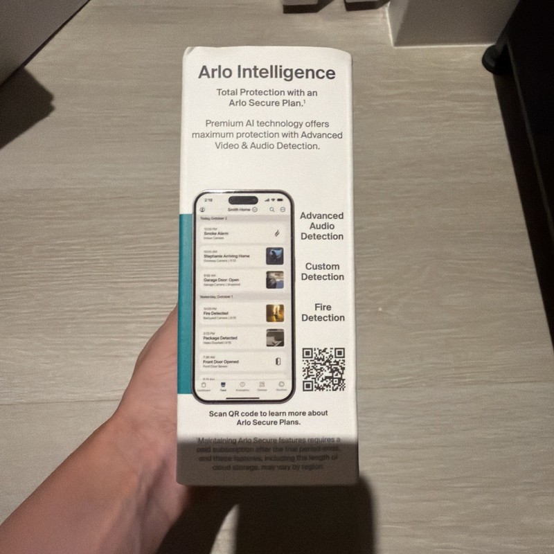 Arlo Essential Indoor Security Camera 2K (3rd Gen - 2025 - Wired Plug-in Power gallery