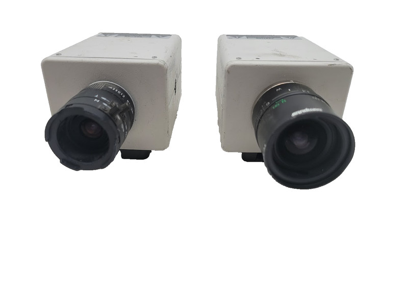 Lot of 2 Sensormatic RT420 Security Camera 8mm Varifocal Lens