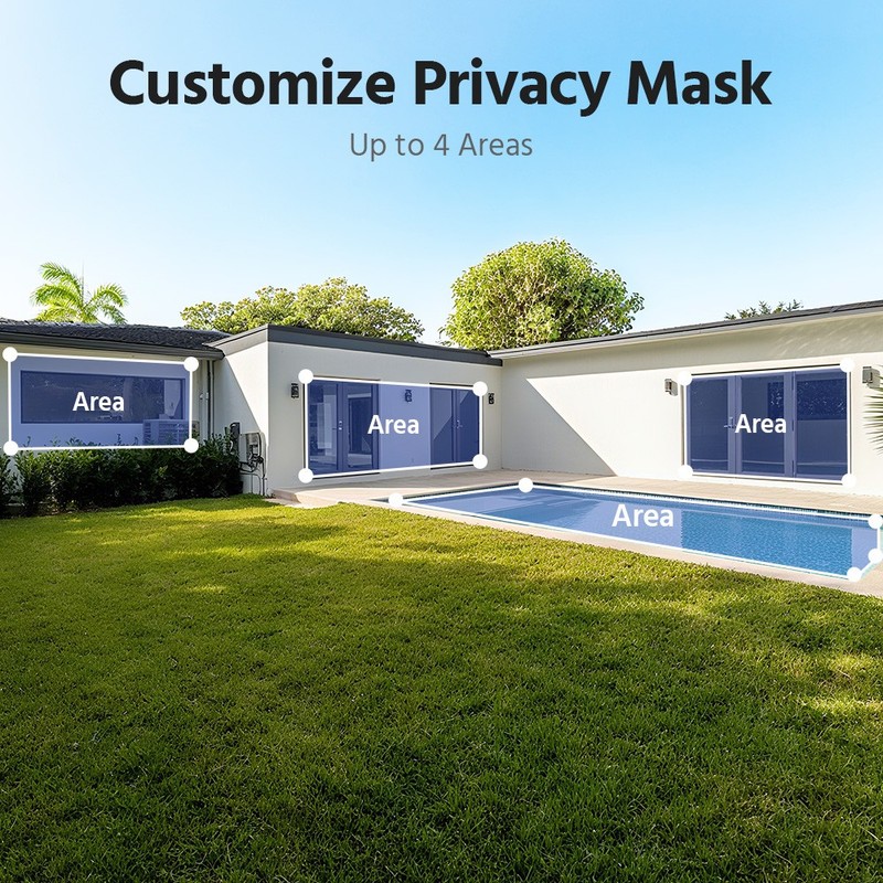 ANNKE 4MP Wireless Solar Power Color Night Security Camera System Two Way Audio gallery
