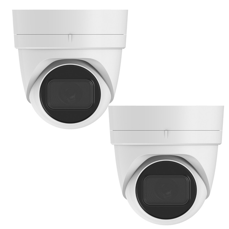 8MP IP Turret Camera 3.6-11mm Motorized 1/1.8” OmniVision CMOS sensor NTSC 2PCS