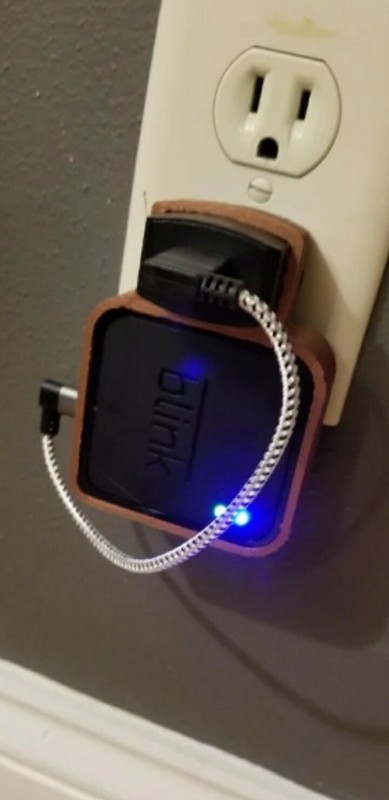 Outlet Wall Mount for Blink XT Sync (Can be made in any color)